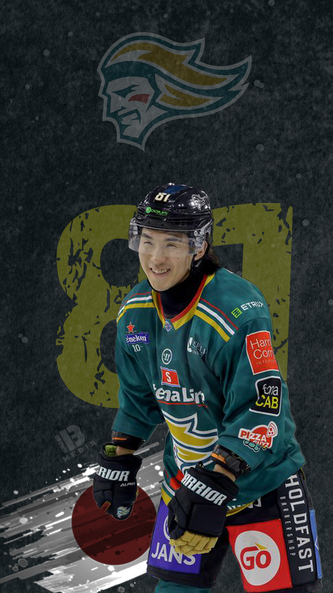 belfast giants Kohei Sato screen saver