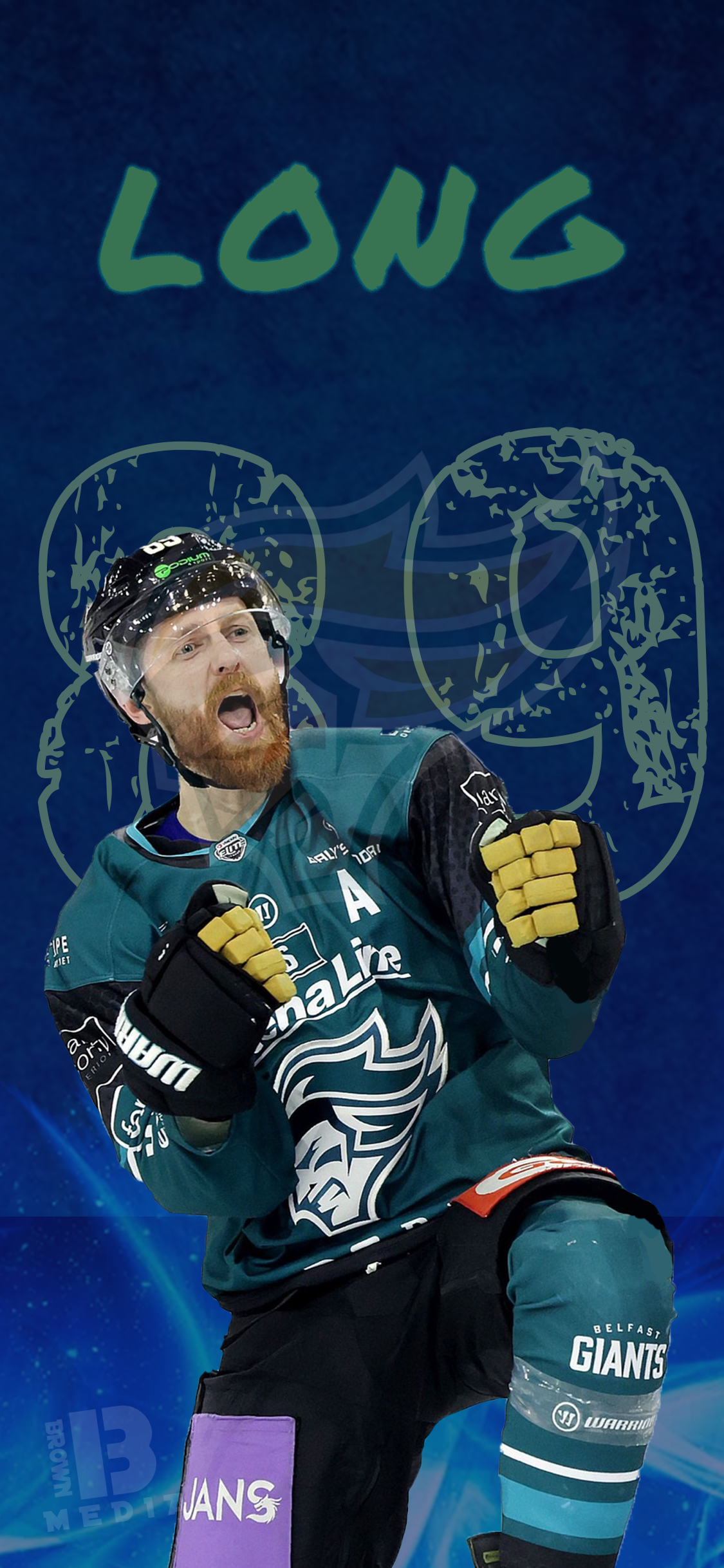 belfast giants Ciaran Long screen saver