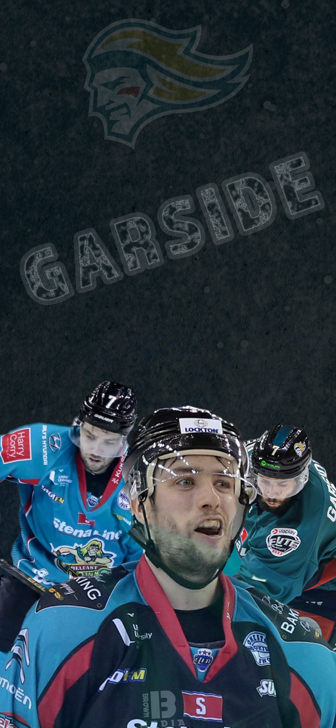 Belfast giants Mark Garside screen saver