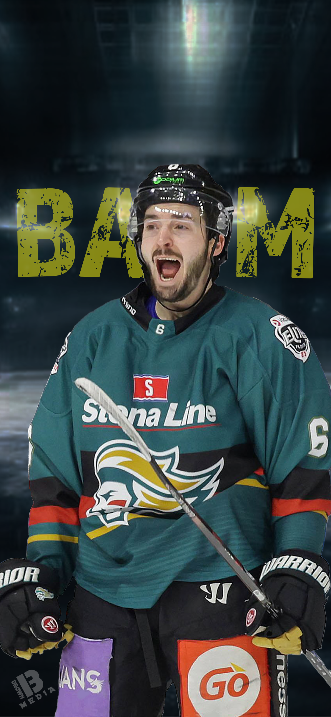 belfast giants Jeff baum screen saver